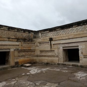 The palace within the Mitla ruins