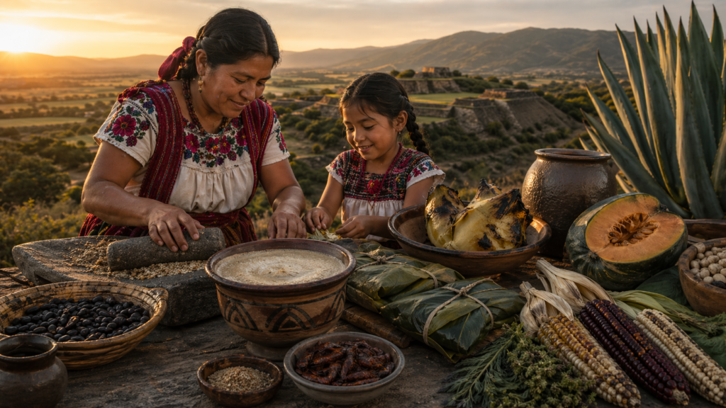 When Oaxaca Ate Without Tortillas: Pre-Hispanic Gastronomy in the City